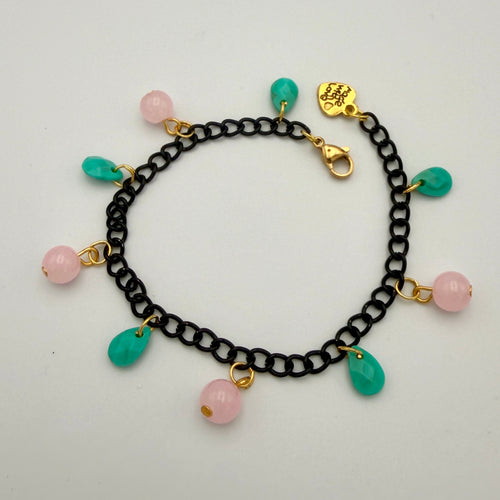 Charmagne Mermaid Bracelet Pink and Mint