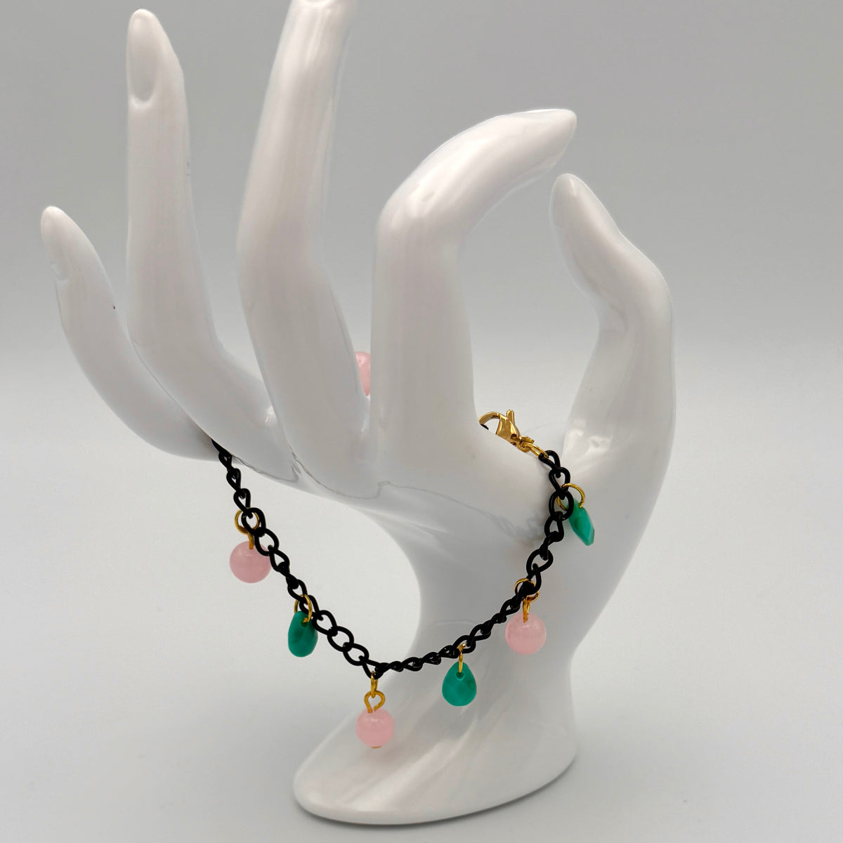 Charmagne Mermaid Bracelet Pink and Mint