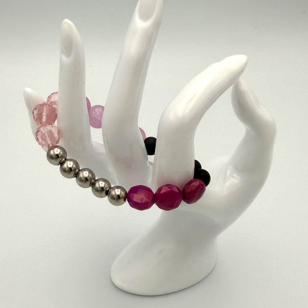 Yvette Bracelet pink